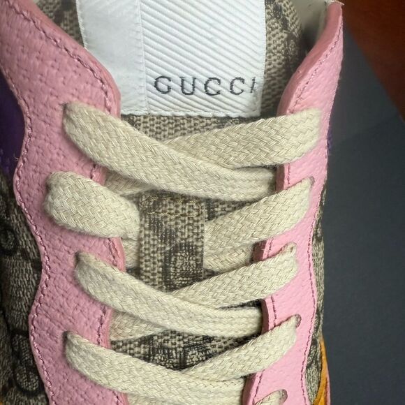 Brand new women’s Gucci Multicolor Platform Sneakers size 10.5 and 11 - Picture 7 of 17